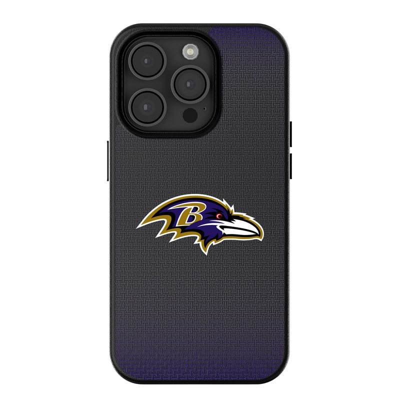 Baltimore Ravens Linen iPhone MagSafe Compatible Phone Case