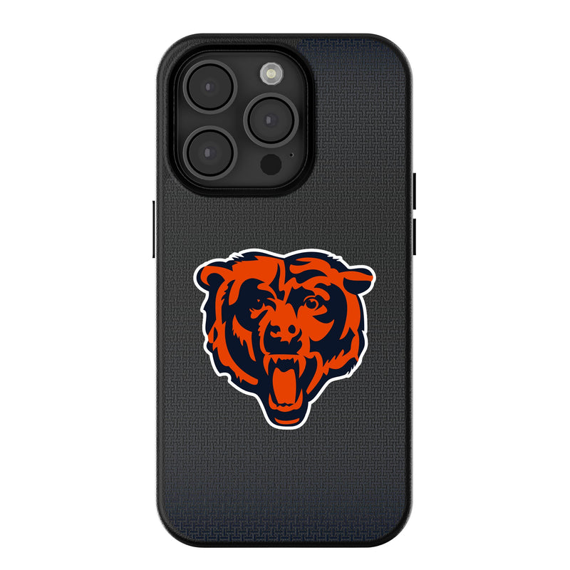 Chicago Bears Linen iPhone MagSafe Compatible Phone Case