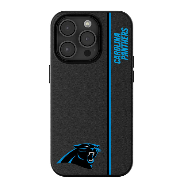 Carolina Panthers Sidebar iPhone MagSafe Compatible Phone Case