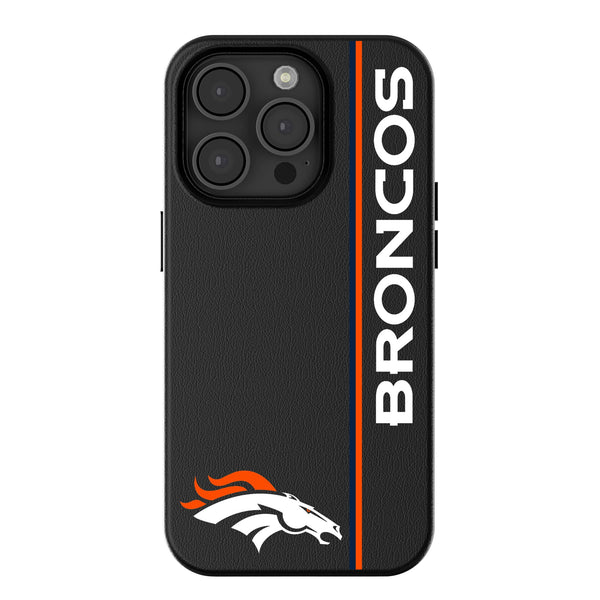 Denver Broncos Sidebar iPhone MagSafe Compatible Phone Case