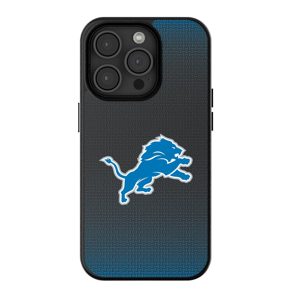 Detroit Lions Linen iPhone MagSafe Compatible Phone Case