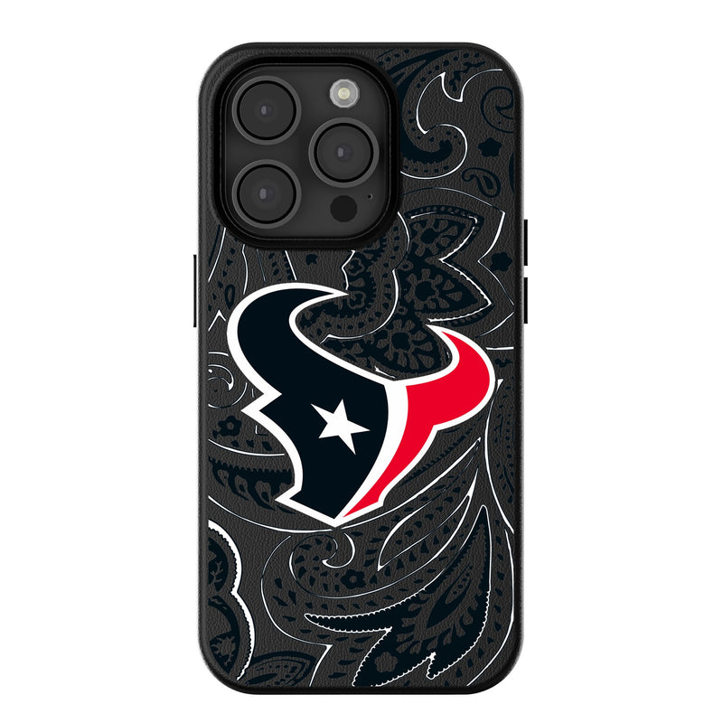 Houston Texans Paisley iPhone MagSafe Compatible Phone Case