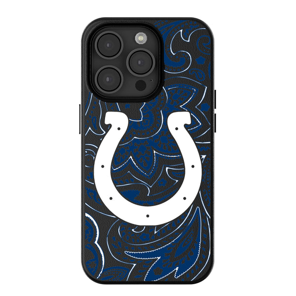 Indianapolis Colts Paisley iPhone Magnetic Phone Case