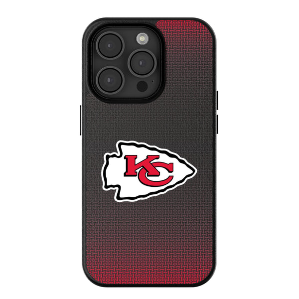 Kansas City Chiefs Linen iPhone MagSafe Compatible Phone Case