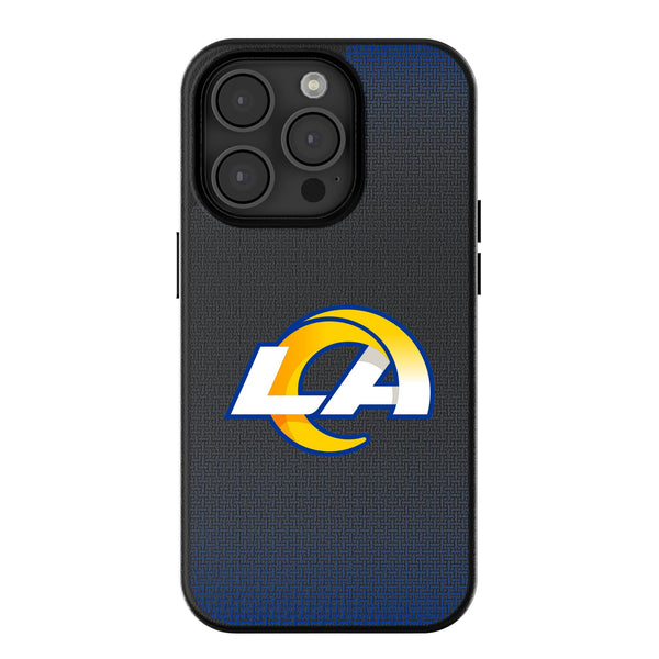 Los Angeles Rams Linen iPhone MagSafe Compatible Phone Case