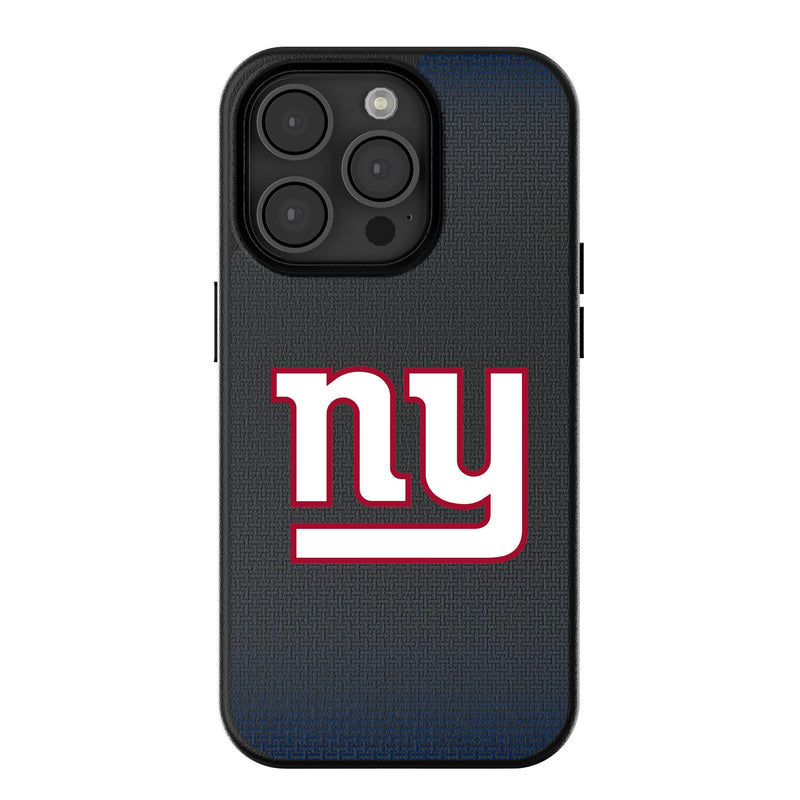 New York Giants Linen iPhone MagSafe Compatible Phone Case