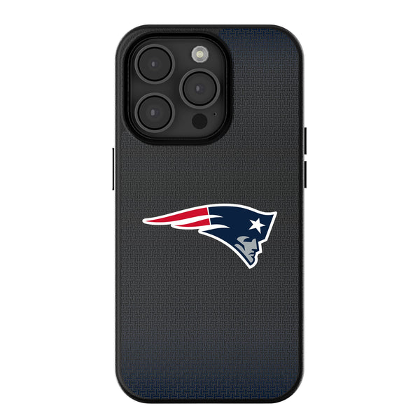 New England Patriots Linen iPhone MagSafe Compatible Phone Case