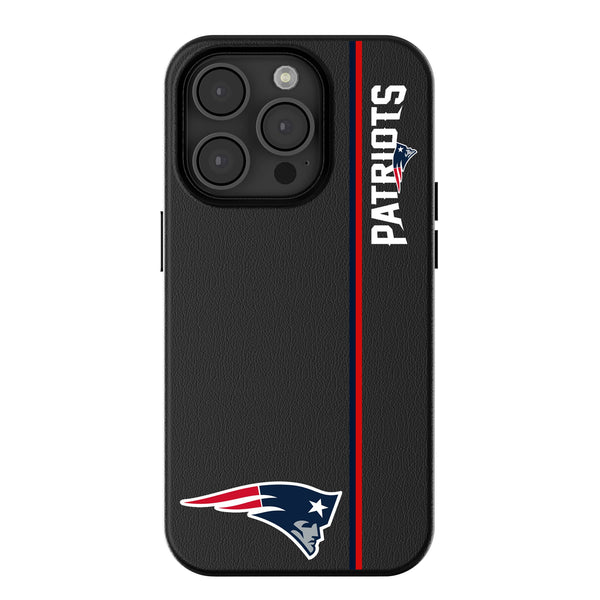 New England Patriots Sidebar iPhone MagSafe Compatible Phone Case