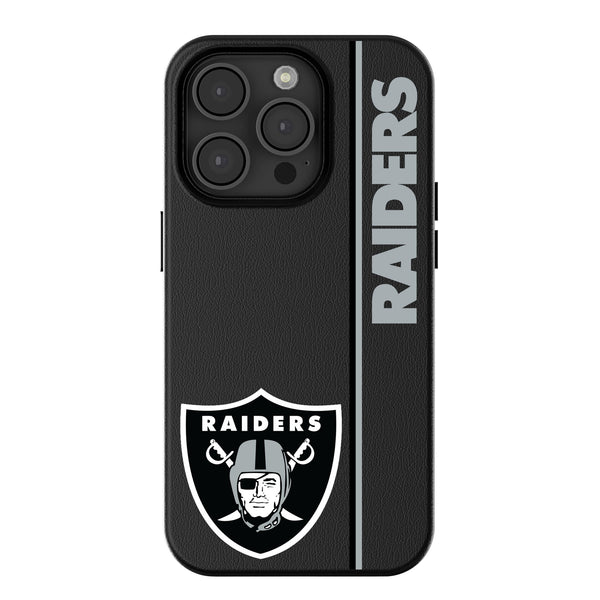 Las Vegas Raiders Sidebar iPhone MagSafe Compatible Phone Case