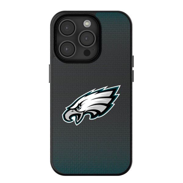 Philadelphia Eagles Linen iPhone MagSafe Compatible Phone Case