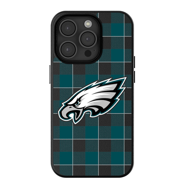 Philadelphia Eagles Plaid iPhone MagSafe Compatible Phone Case