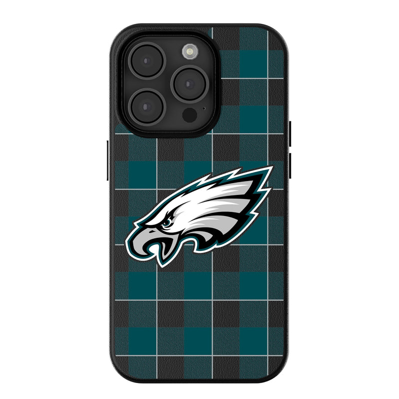 Philadelphia Eagles Plaid iPhone Magnetic Phone Case