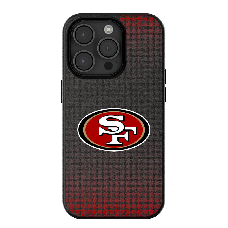 San Francisco 49ers Linen iPhone MagSafe Compatible Phone Case