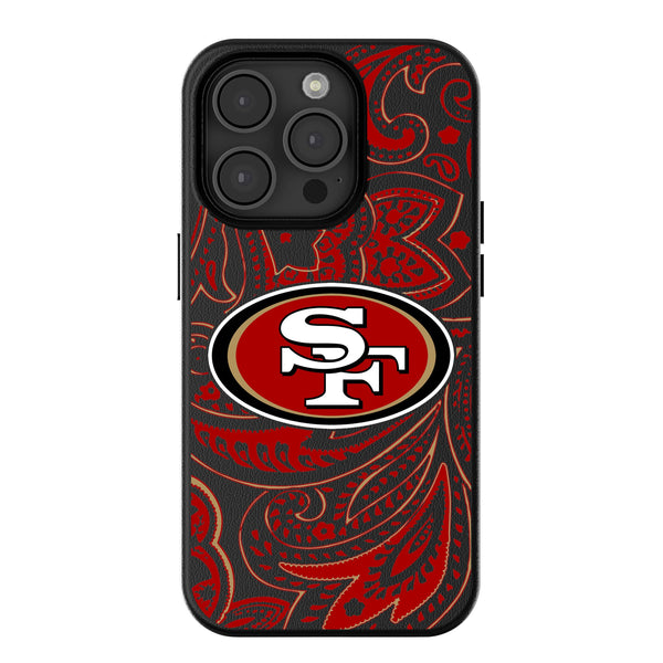 San Francisco 49ers Paisley iPhone Magnetic Phone Case