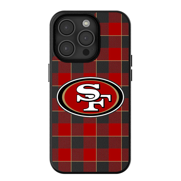 San Francisco 49ers Plaid iPhone Magnetic Phone Case