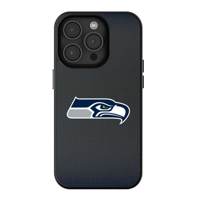 Seattle Seahawks Linen iPhone MagSafe Compatible Phone Case