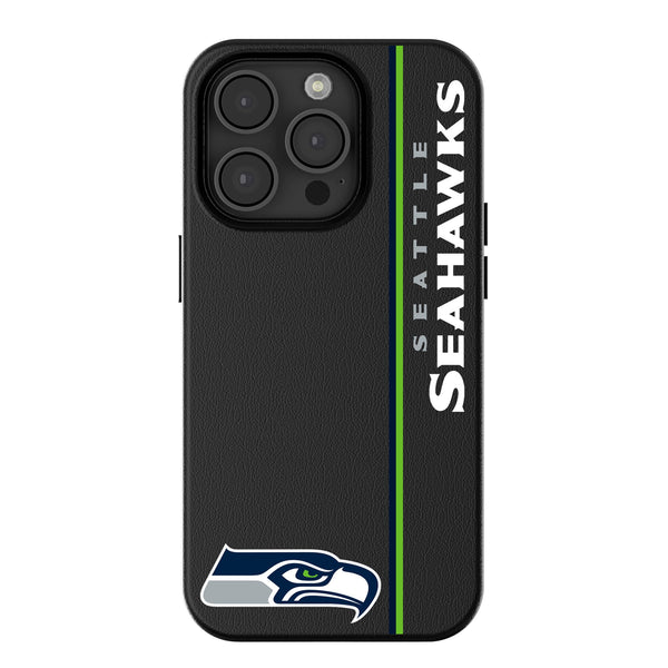 Seattle Seahawks Sidebar iPhone MagSafe Compatible Phone Case