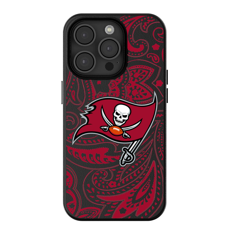 Tampa Bay Buccaneers Paisley iPhone Magnetic Phone Case