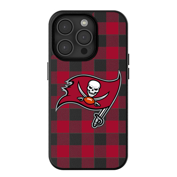 Tampa Bay Buccaneers Plaid iPhone MagSafe Compatible Phone Case