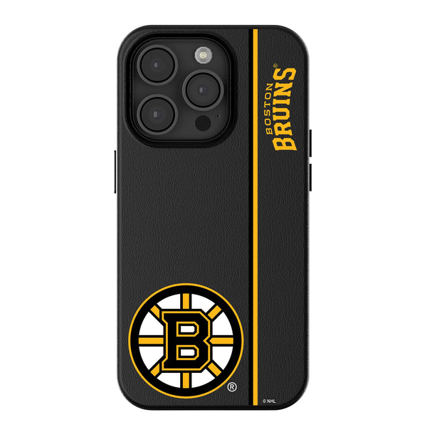 Boston Bruins Sidebar iPhone MagSafe Compatible Phone Case