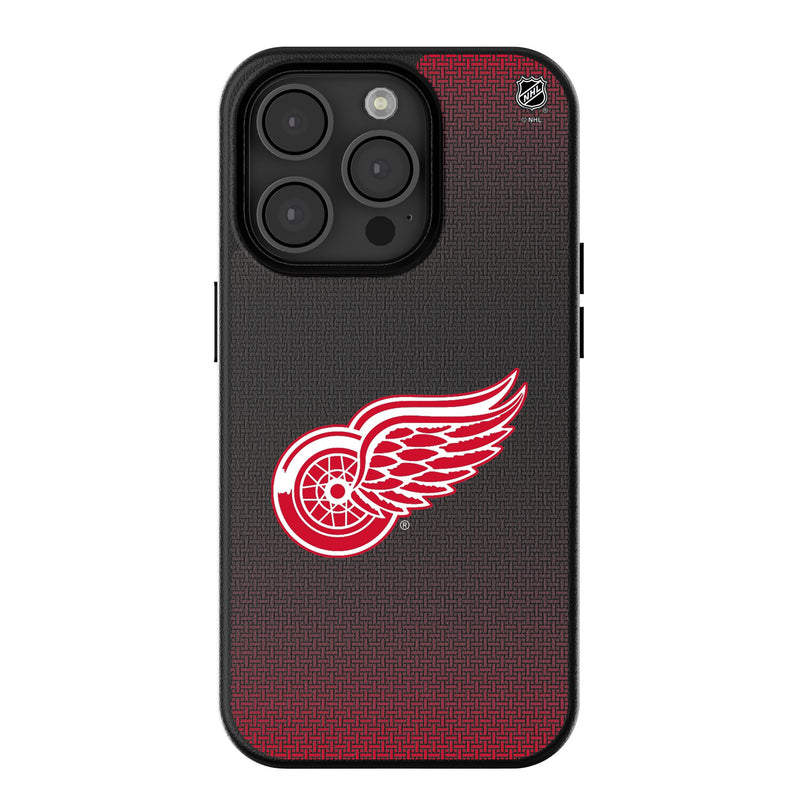 Detroit Red Wings Linen iPhone MagSafe Compatible Phone Case