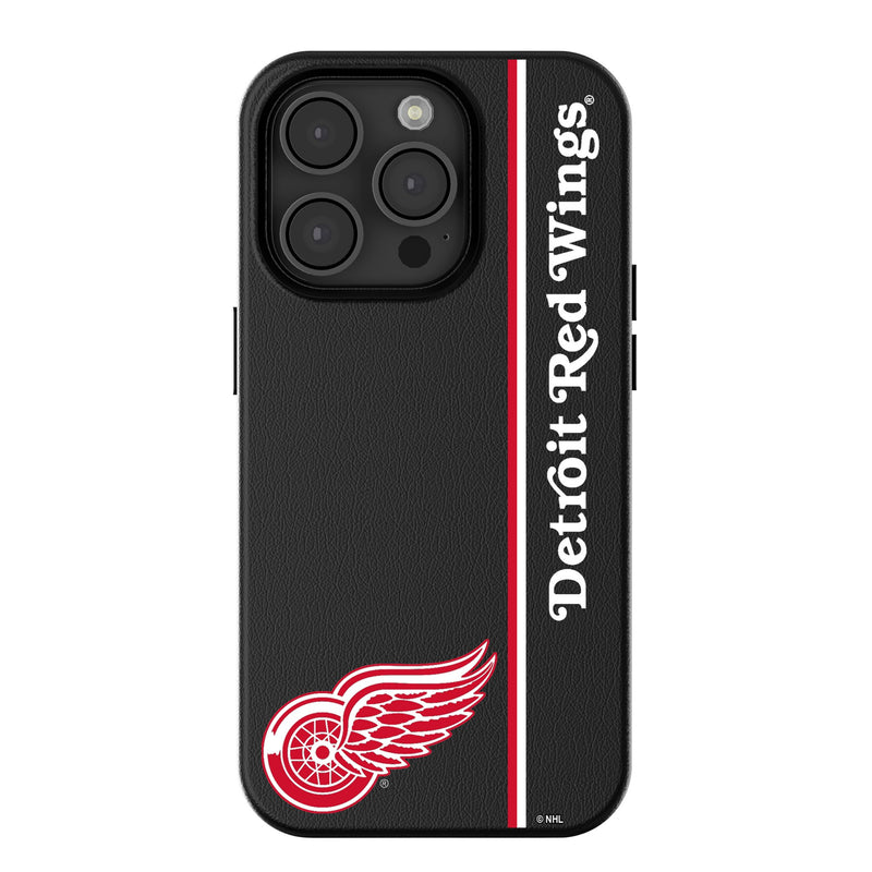 Detroit Red Wings Sidebar iPhone MagSafe Compatible Phone Case