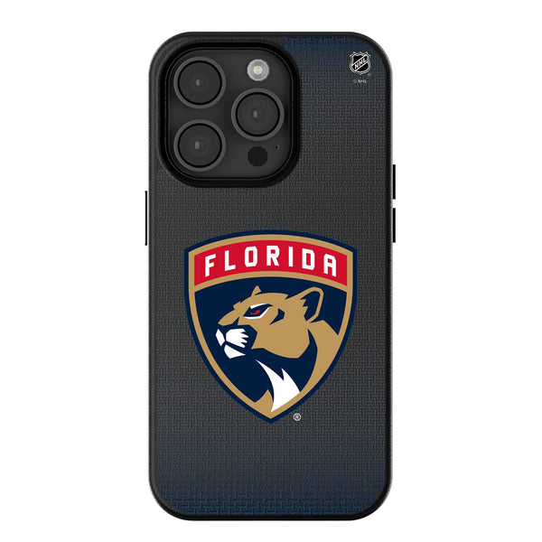 Florida Panthers Linen iPhone MagSafe Compatible Phone Case