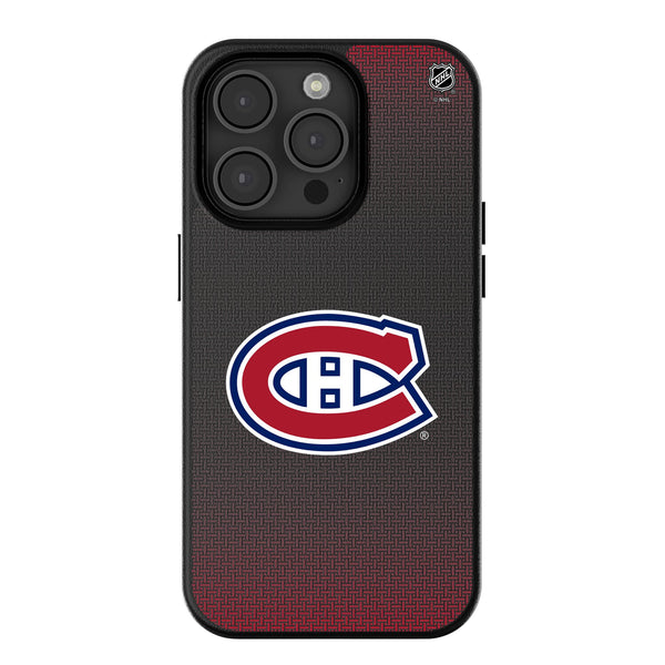 Montreal Canadiens Linen iPhone MagSafe Compatible Phone Case