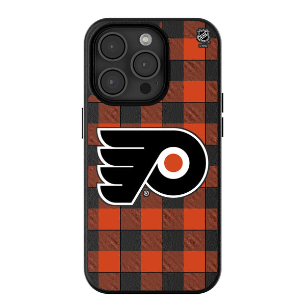 Philadelphia Flyers Plaid iPhone MagSafe Compatible Phone Case