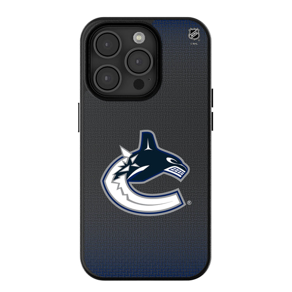 Vancouver Canucks Linen iPhone MagSafe Compatible Phone Case