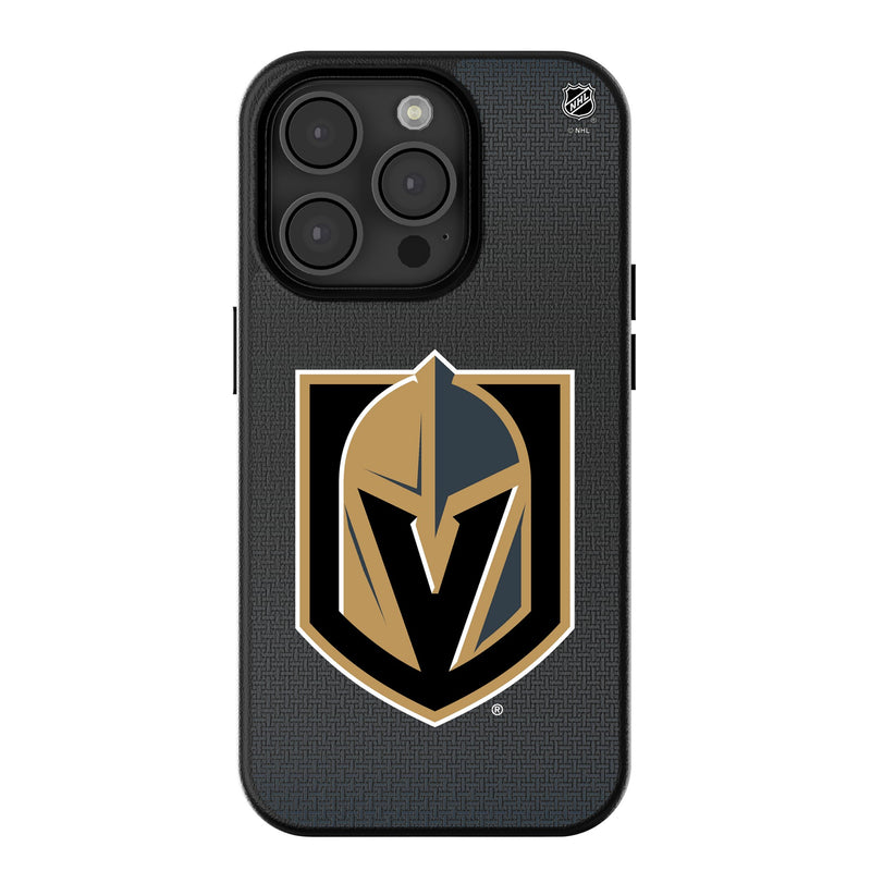 Vegas Golden Knights Linen iPhone MagSafe Compatible Phone Case