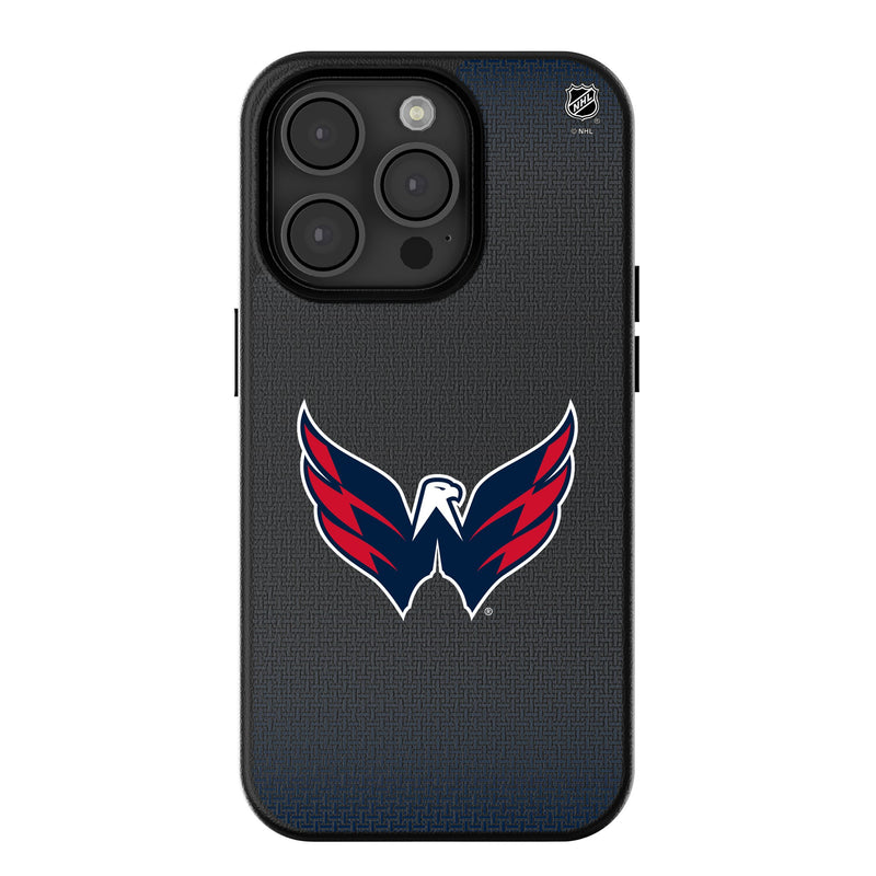 Washington Capitals Linen iPhone MagSafe Compatible Phone Case