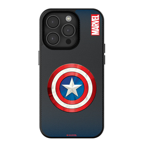 Marvel Avengers Captain America Grid iPhone MagSafe Compatible Phone Case