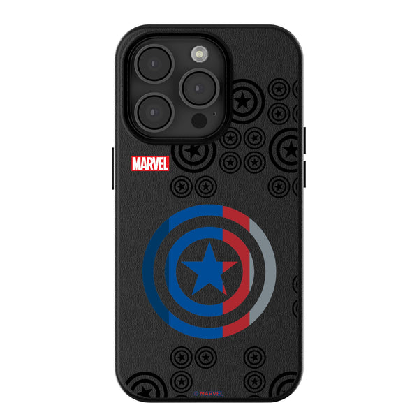 Marvel Avengers Captain America Sigil iPhone MagSafe Compatible Phone Case