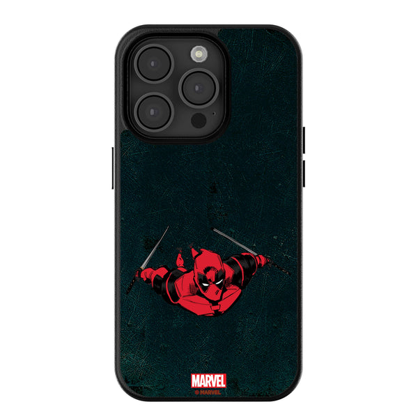 Marvel Deadpool Badge iPhone MagSafe Compatible Phone Case