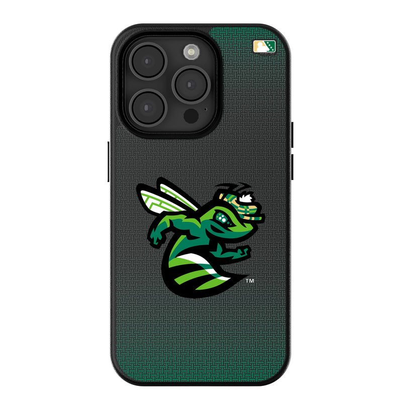 Augusta GreenJackets Linen iPhone MagSafe Compatible Phone Case