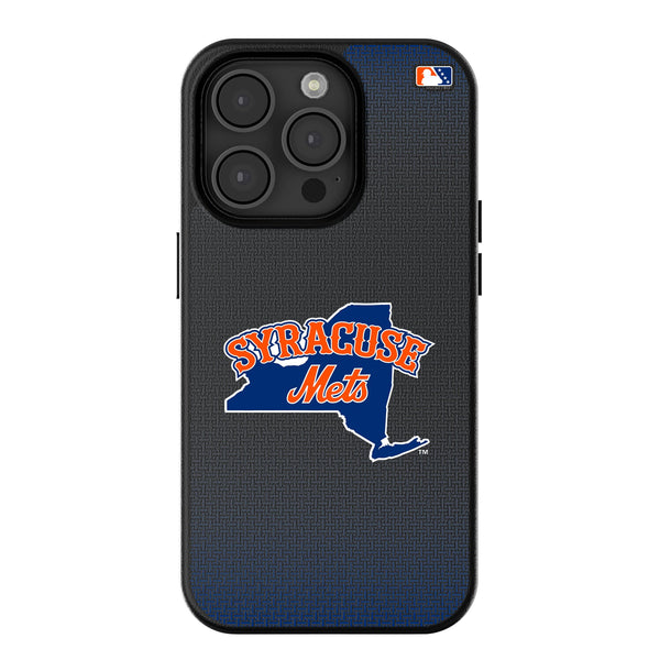 Syracuse Mets Linen iPhone MagSafe Compatible Phone Case