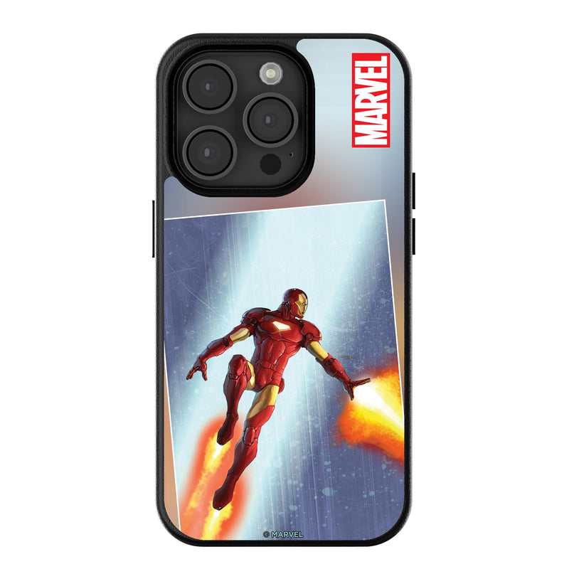 Marvel Avengers Iron Man Cover Art iPhone MagSafe Compatible Phone Case