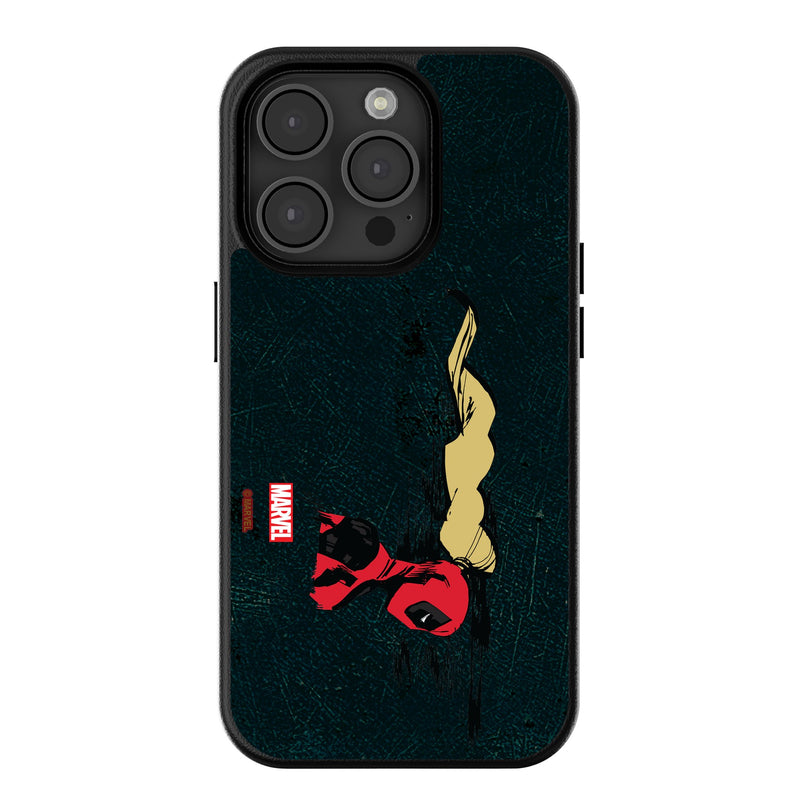 Marvel Ladypool Badge iPhone MagSafe Compatible Phone Case