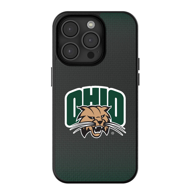 Ohio University Bobcats Linen iPhone MagSafe Compatible Phone Case