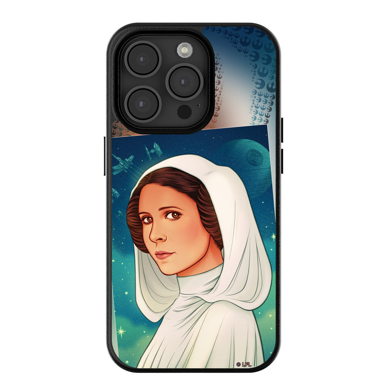 Star Wars Princess Leia Organa Portrait iPhone MagSafe Compatible Phone Case