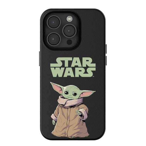 Star Wars: The Mandalorian Grogu Color Block iPhone MagSafe Compatible Phone Case