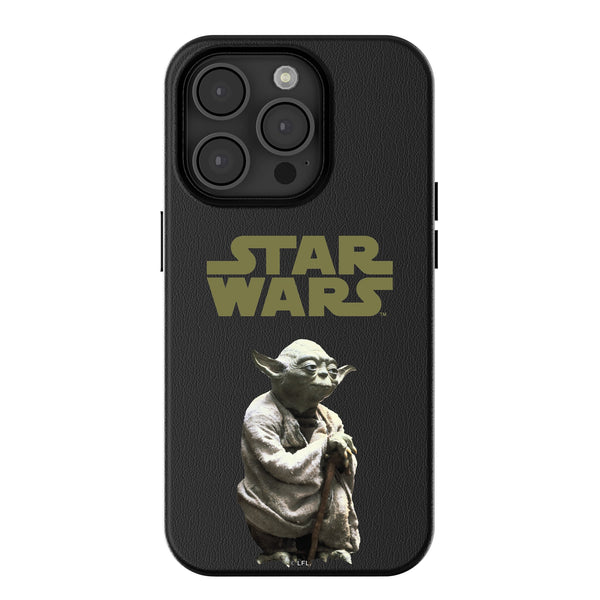 Star Wars Yoda Color Block iPhone MagSafe Compatible Phone Case