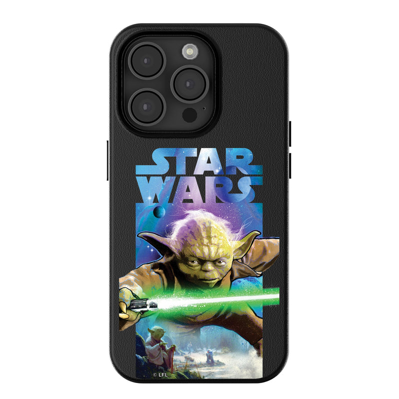 Star Wars Yoda Portrait Collage iPhone MagSafe Compatible Phone Case