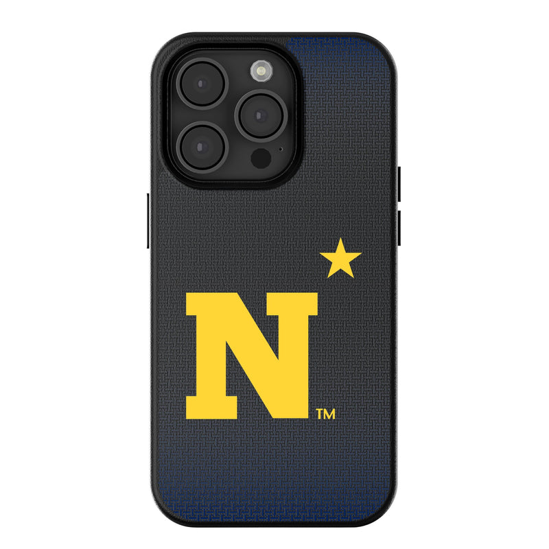 United State Naval Academy Midshipmen Linen iPhone MagSafe Compatible Phone Case