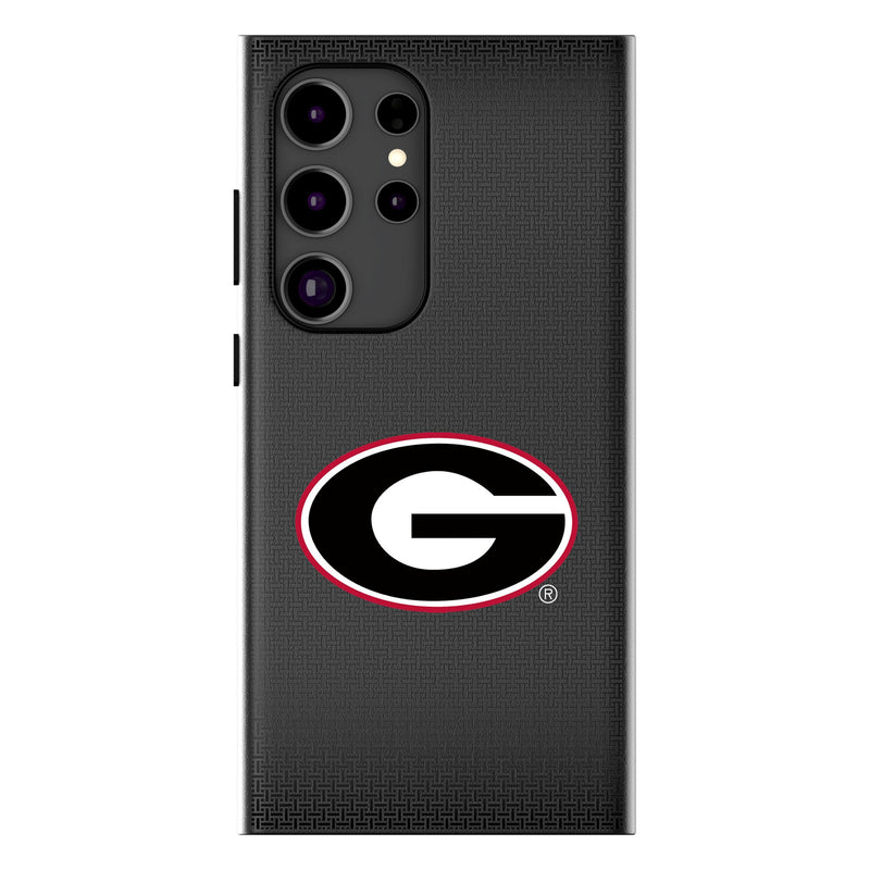 University of Georgia Bulldogs Linen Galaxy MagSafe Compatible Phone Case