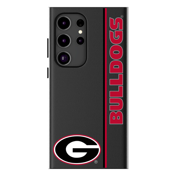 University of Georgia Bulldogs Sidebar Galaxy MagSafe Compatible Phone Case