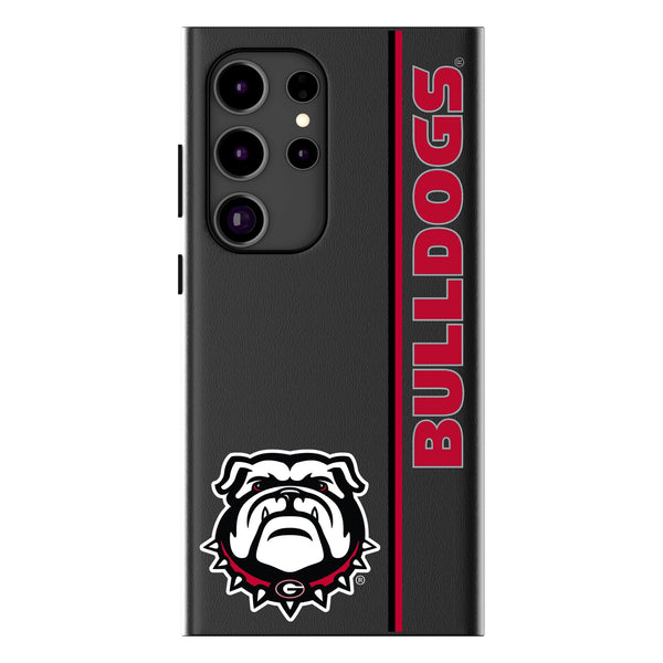 University of Georgia Bulldogs Uga Sidebar Galaxy MagSafe Compatible Phone Case