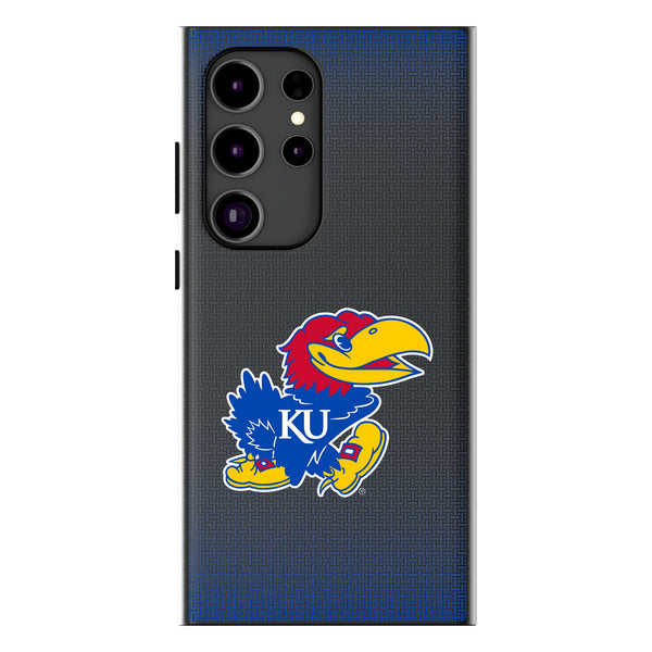 University of Kansas Jayhawks Linen Galaxy MagSafe Compatible Phone Case