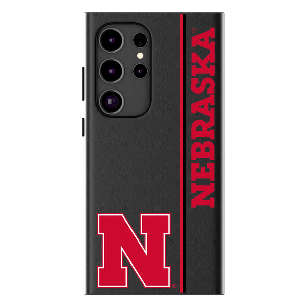 University of Nebraska Huskers Block N Sidebar Galaxy MagSafe Compatible Phone Case